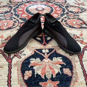 Arche Two Tone Leather Slip Ons